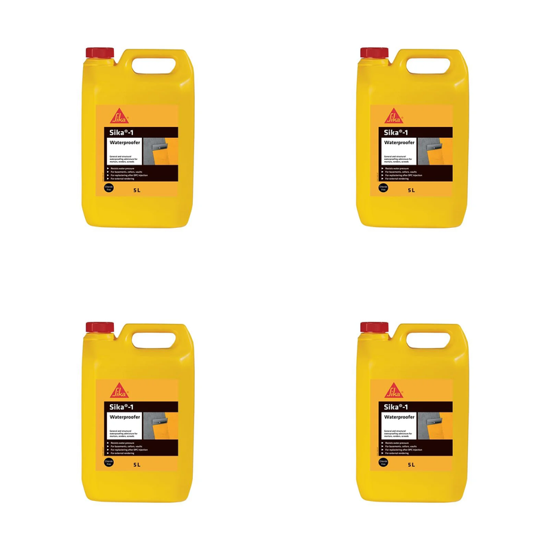 Everbuild Sika Sika-1 Waterproofer 5 litre - 114448