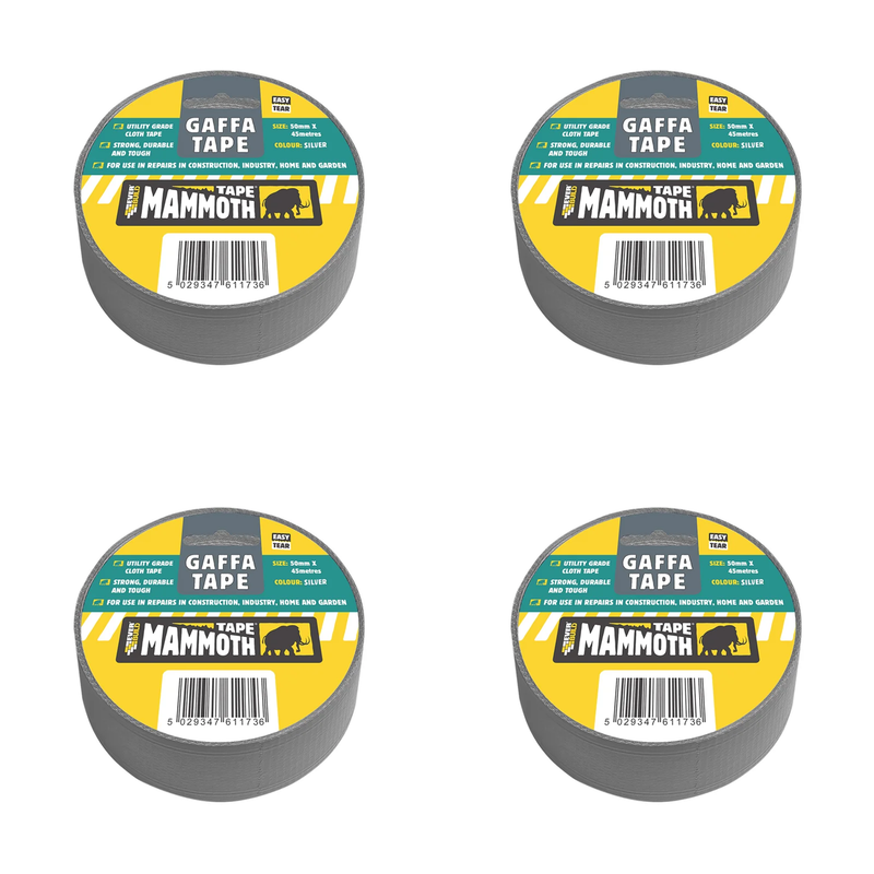 Everbuild Sika Gaffa Tape 50mm x 45m Silver - 696047