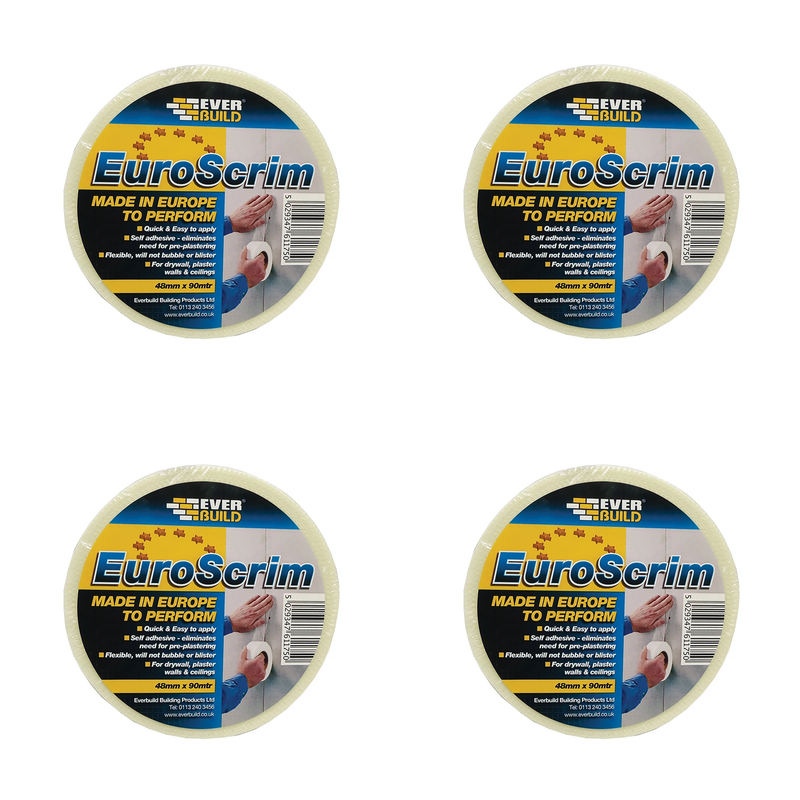 Everbuild Sika Euro Scrim Joint Tape 48mm x 90m