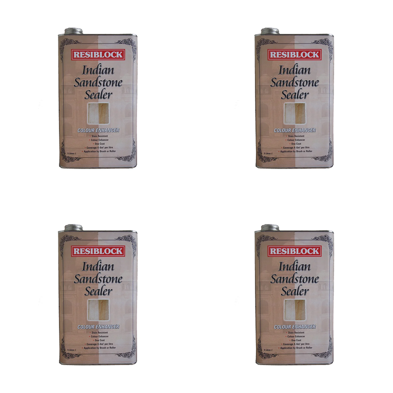 Everbuild Sika Resiblock Indian Sandstone Sealer Colour Enhancer 5 litre
