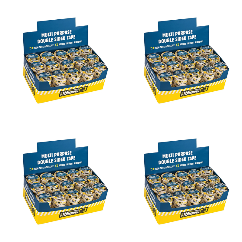 Everbuild Sika Double-Sided Tape 50mm x 5m Display 30 Pieces - 488737