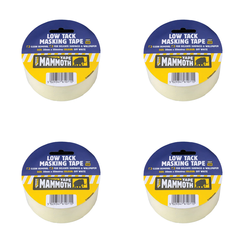 Everbuild Sika Low Tack Masking Tape 25mm x 25m