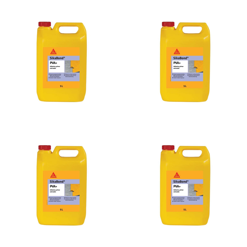 Everbuild Sika SikaBond® PVA+ 5 litre - 443233