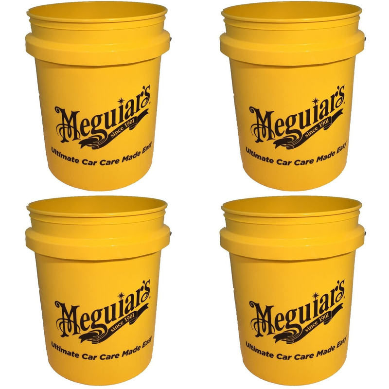 Meguiar's Bucket 19L Yellow RG203 for Car Detailing