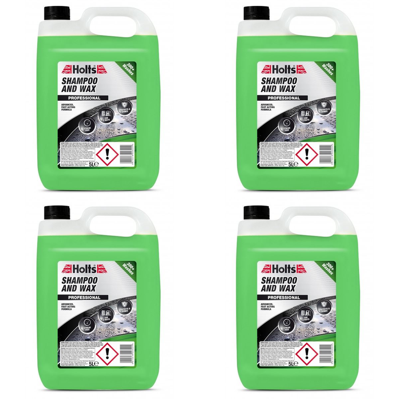 Holts Car Wash Shampoo & Wax - 5 Litre