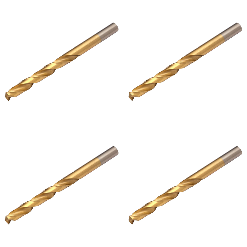 Draper HSS Titanium Nitride Coated Drill Bit - Multiple Quantity Options