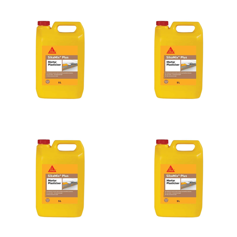 Everbuild Sika SikaMix Mortar Plasticiser 5 litre - 445021