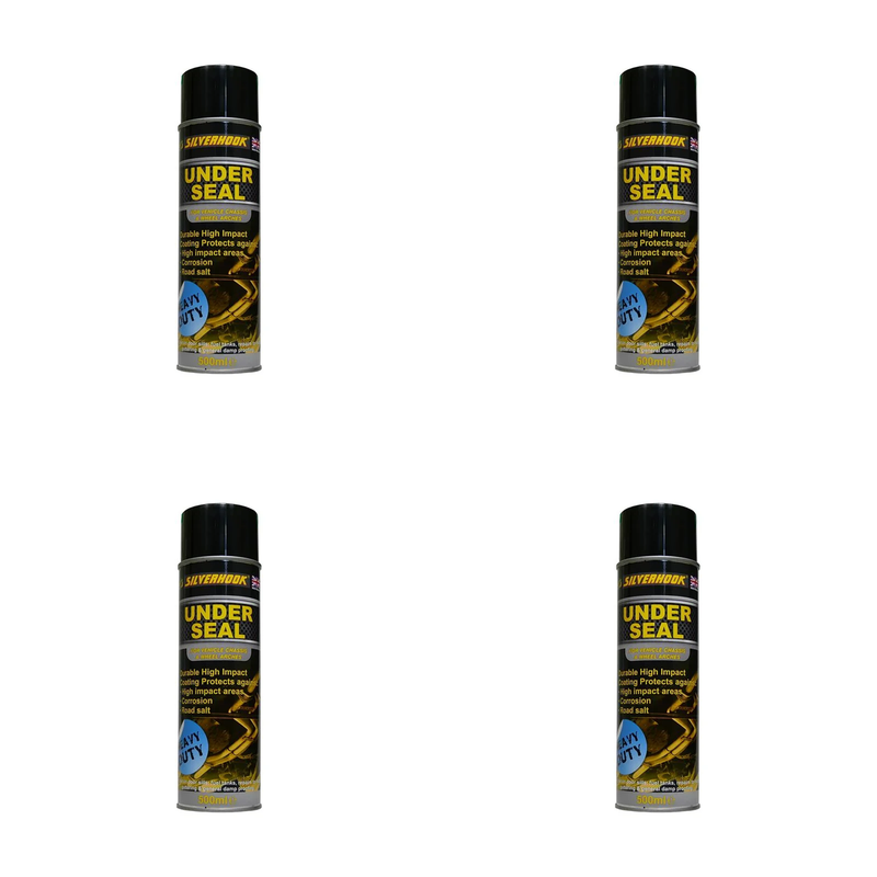 Silverhook Bitumastic Under Seal Spray Paint 500ml - SGUS1