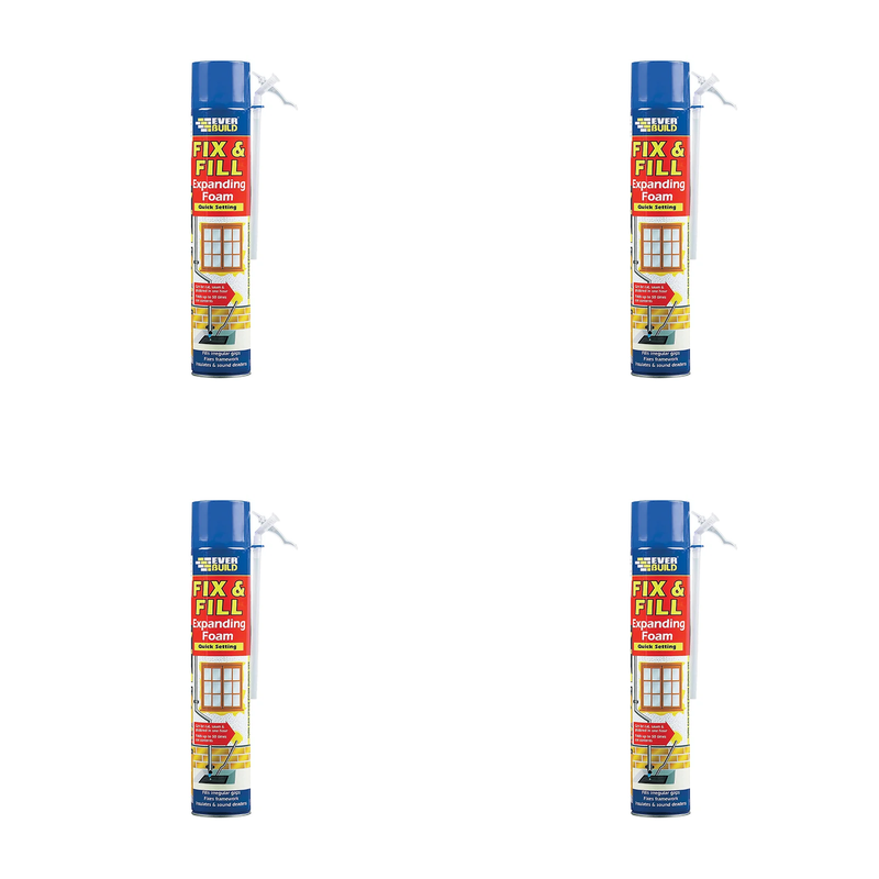 Everbuild Sika Fill & Fix Expanding Foam 750ml - 817542