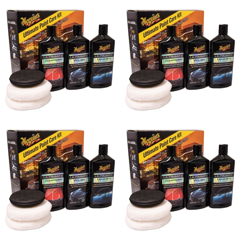 Meguiar's Ultimate Paint Care Kit - 3-Step Cleaning System