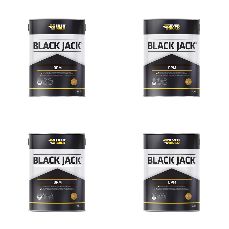 Everbuild Sika Black Jack® 908 D.P.M. 5 litre - 852663 lifting