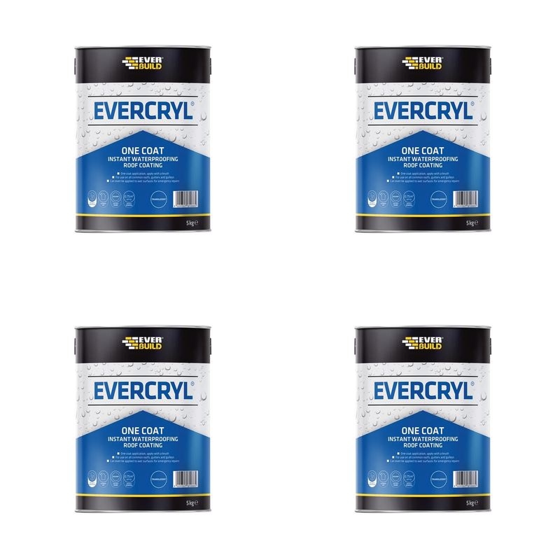 Everbuild Sika Evercryl® One Coat Translucent 5kg - 851590
