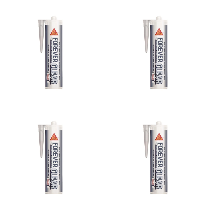 Everbuild Sika Sika® Forever Clear Sealant 295ml - 858501