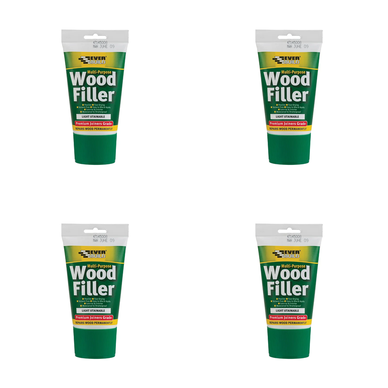 Everbuild Sika Multipurpose Premium Joiners Grade Wood Filler Light