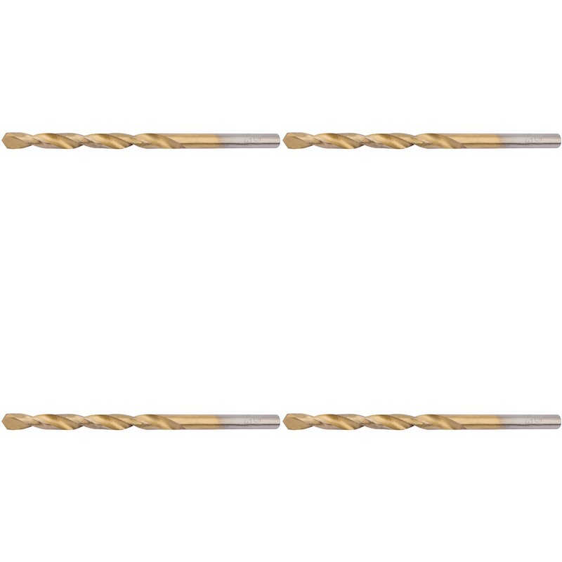 Draper HSS Titanium Drill Bit, 4.5 x 180mm - Multi-Pack Options