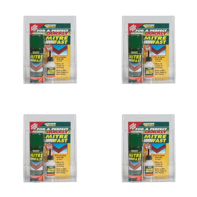 Everbuild Sika 6pc Mitre Fast Kit Standard - 489755 set