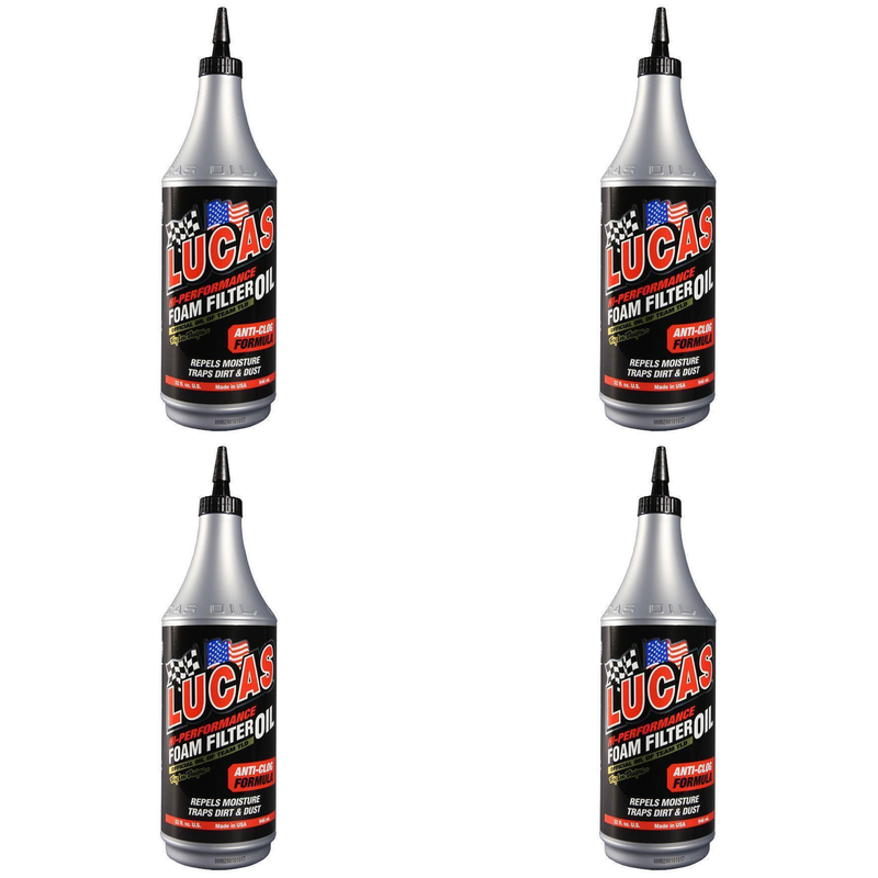 Lucas Oil Foam Air Filter Oil 946ml Anti-Clog