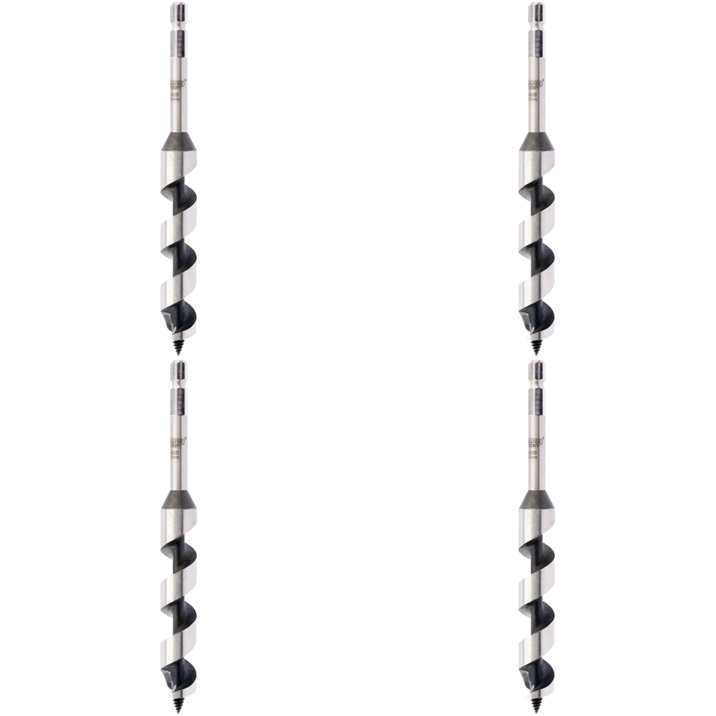 Draper Expert Standard Pattern Auger Bit, 22 x 210mm - Multi-Pack