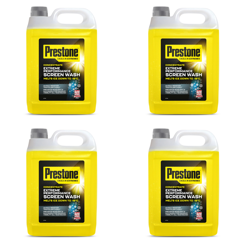 Prestone Screen Wash 5 Litre - Extreme Performance Concentrated