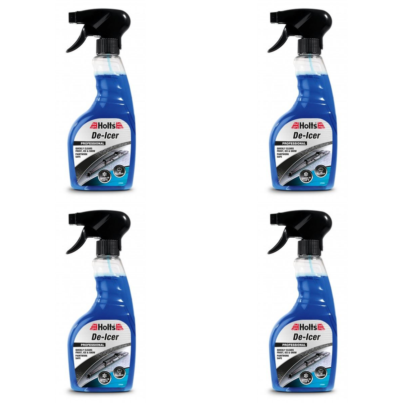 Holts De-Icer Spray 500ml - Fast Acting Frost & Ice Remover