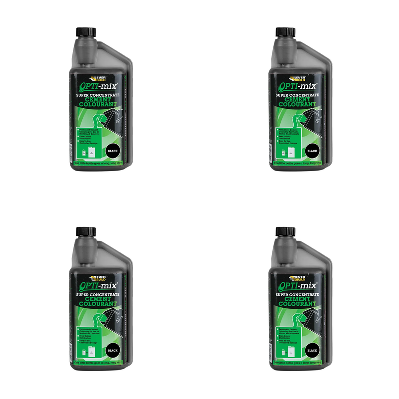 Everbuild Sika Opti-Mix Cement Colourant Black 1 litre - 486213