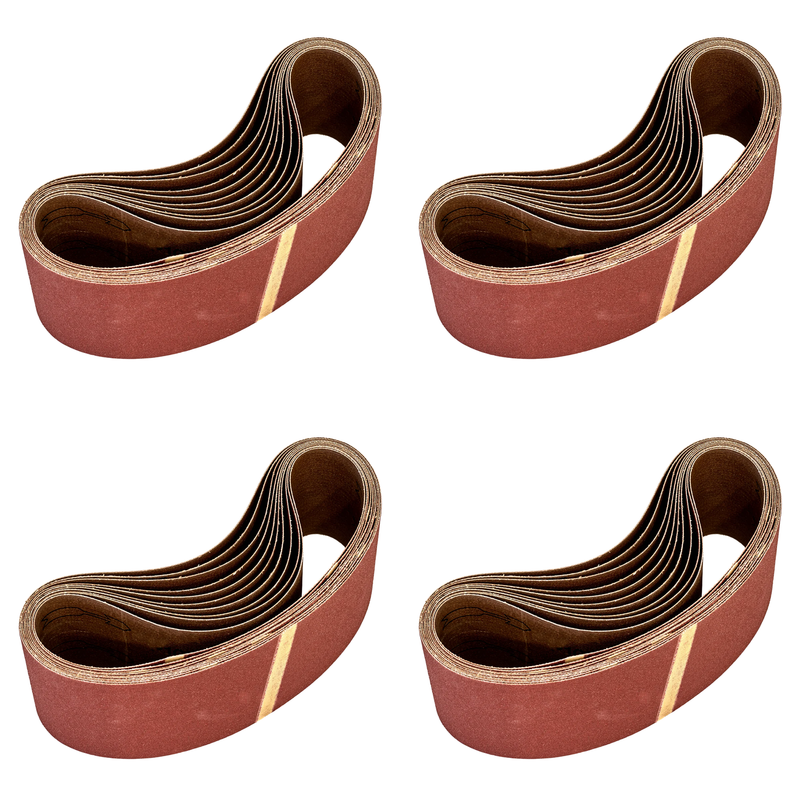 Worksafe® 75 x 533mm Sanding Belt 60Grit - Pack of 10 - WSB5360 Trade Quality
