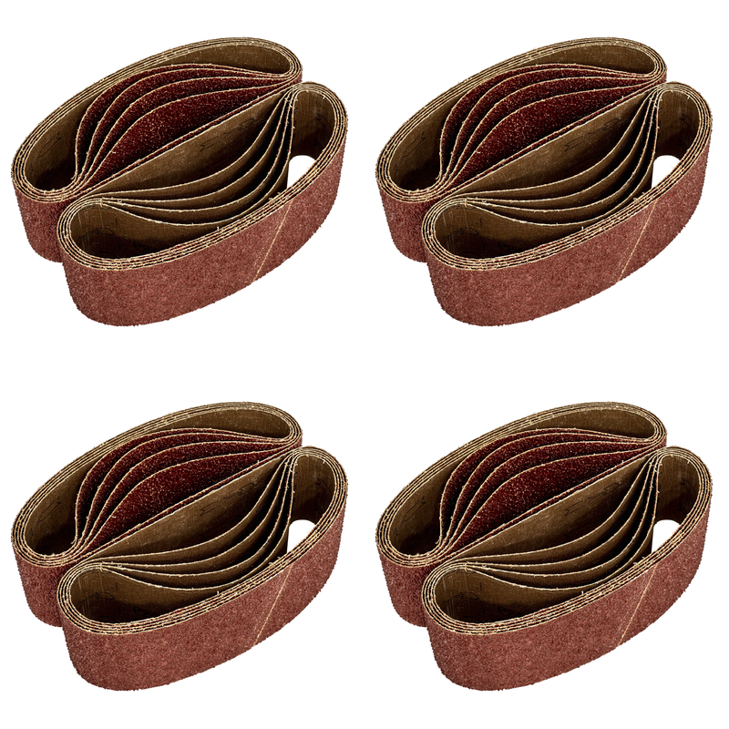 Worksafe® 75 x 533mm Sanding Belt 24Grit - Pack of 5 - WSB53245 Trade Quality