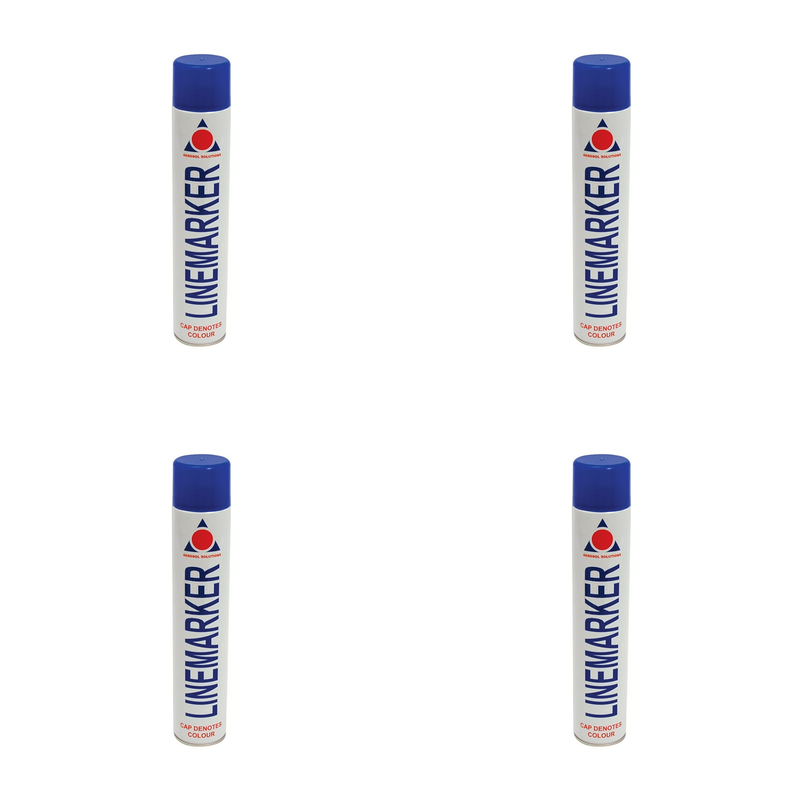 Aerosol 0904 Line Marking Spray Paint Blue 750ml - 0904