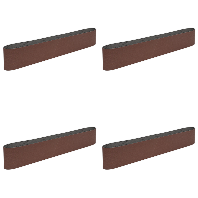 Sealey 100 x 1220mm Sanding Belt 80Grit - SB0012 Trade Quality