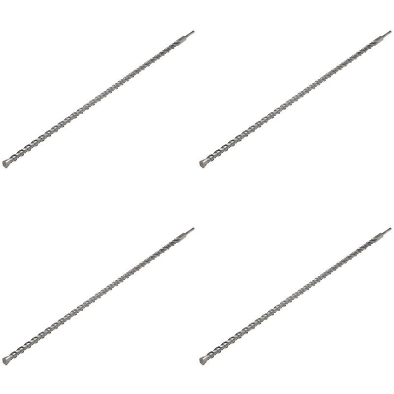 Draper SDS Plus Drill Bit, 24mm x 1000mm - Multi-Pack Options