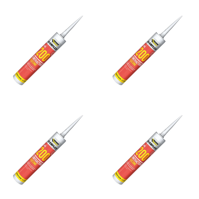 Everbuild Sika Everflex® LMA 200 Contractor's Silicone 295ml White - 468667