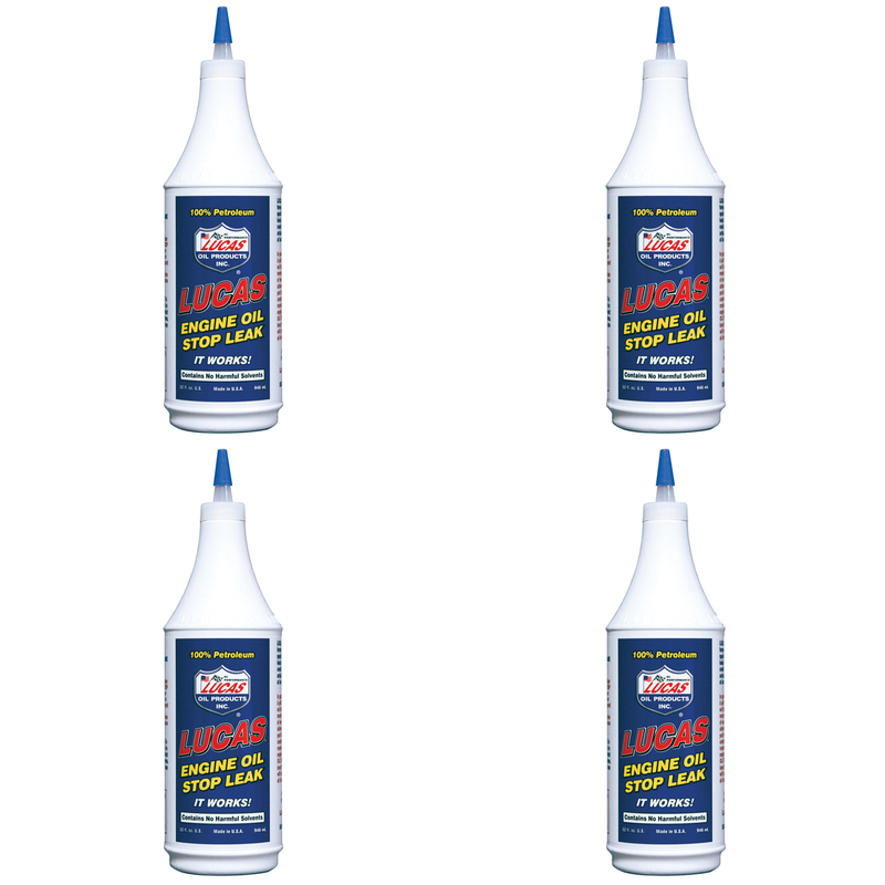 Lucas Oil Engine Oil Stop Leak 946ml - Stops Leaks & Rejuvenates Seals