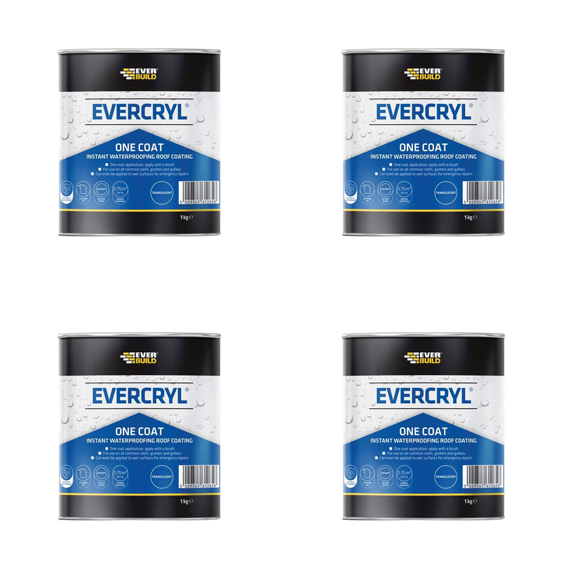 Everbuild Sika Evercryl® One Coat Translucent 1kg - 851528