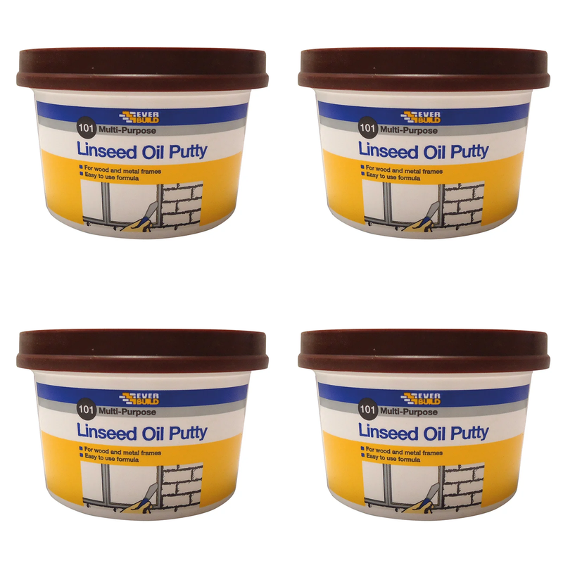 Everbuild Sika 101 Multipurpose Putty Brown 0.5kg - 489026