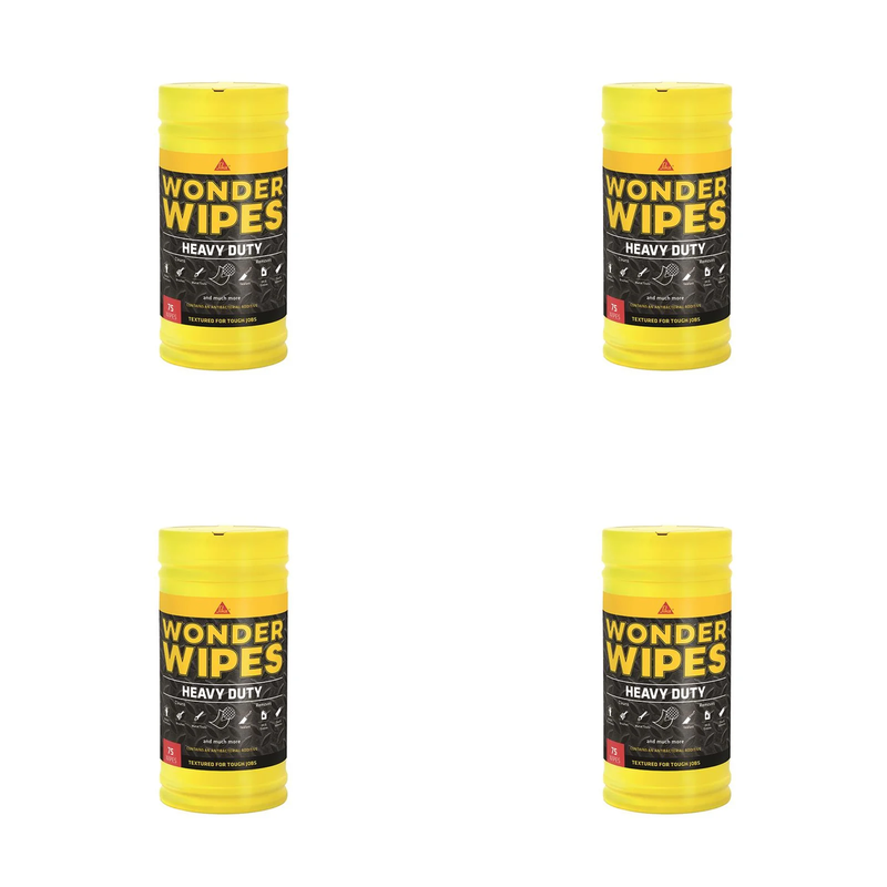 Everbuild Sika Heavy-Duty Wonder Wipes (Tub 75) - 467443