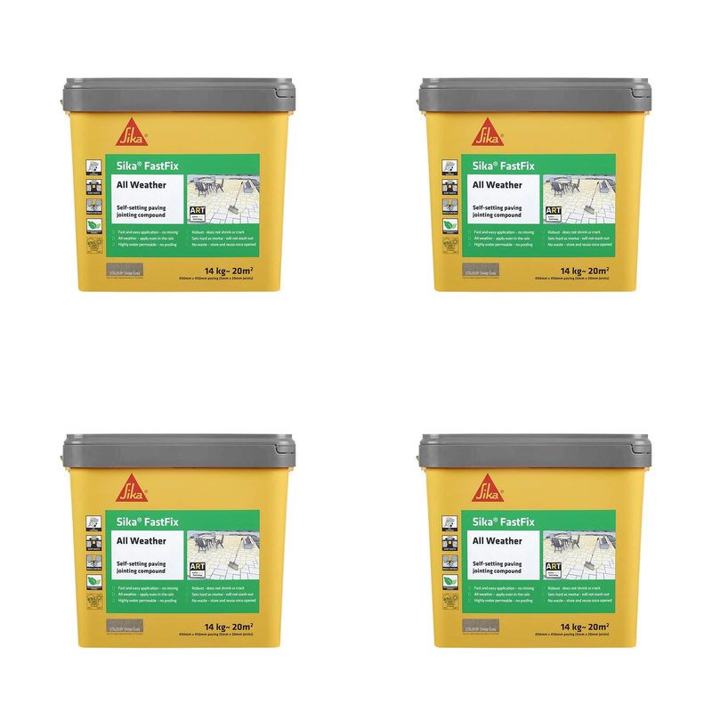 Everbuild Sika Sika® FastFix All Weather Charcoal 15kg - 626733