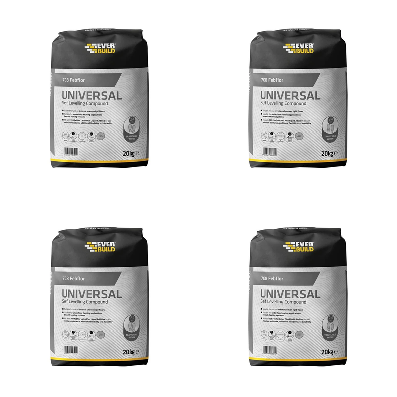Everbuild Sika 708 Febflor Self Level Compound 20kg - 620324