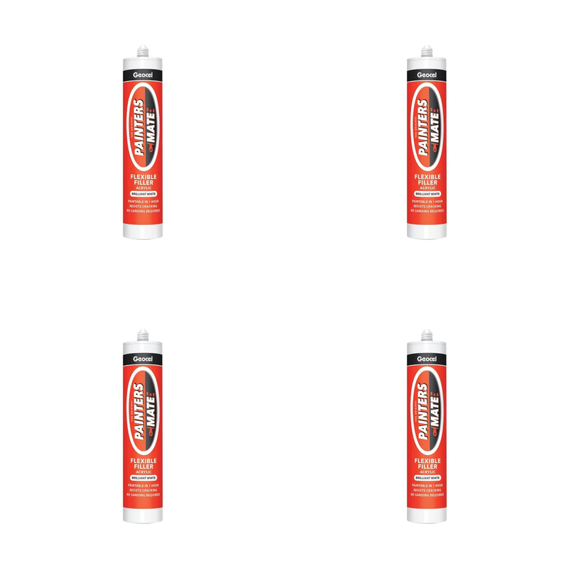 Geocel Painters Mate Flexi Acrylic White 310ml - 2939444/C05