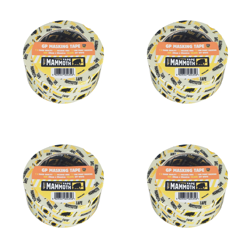 Everbuild Sika Mammoth Retail Masking Tape 19mm x 50m