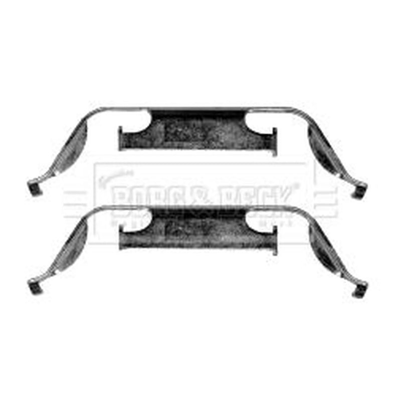 Borg & Beck Brake Pad Accessory Fitting Kit Front BBK1581