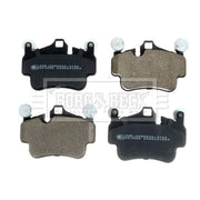 Borg & Beck 4 x Front Brake Pad Set BBP2316
