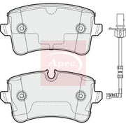 Apec Rear Brake Pad Set PAD1778