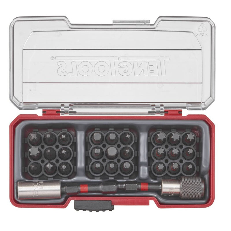 Teng Tools Impact Bit Set 29 Pieces with Belt Clip