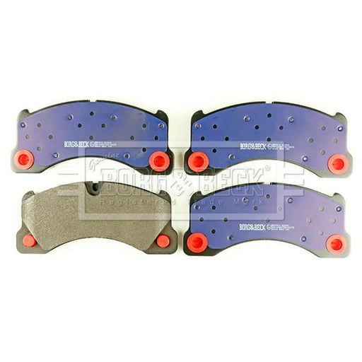 Borg & Beck 4 x Front Brake Pad Set BBP2912