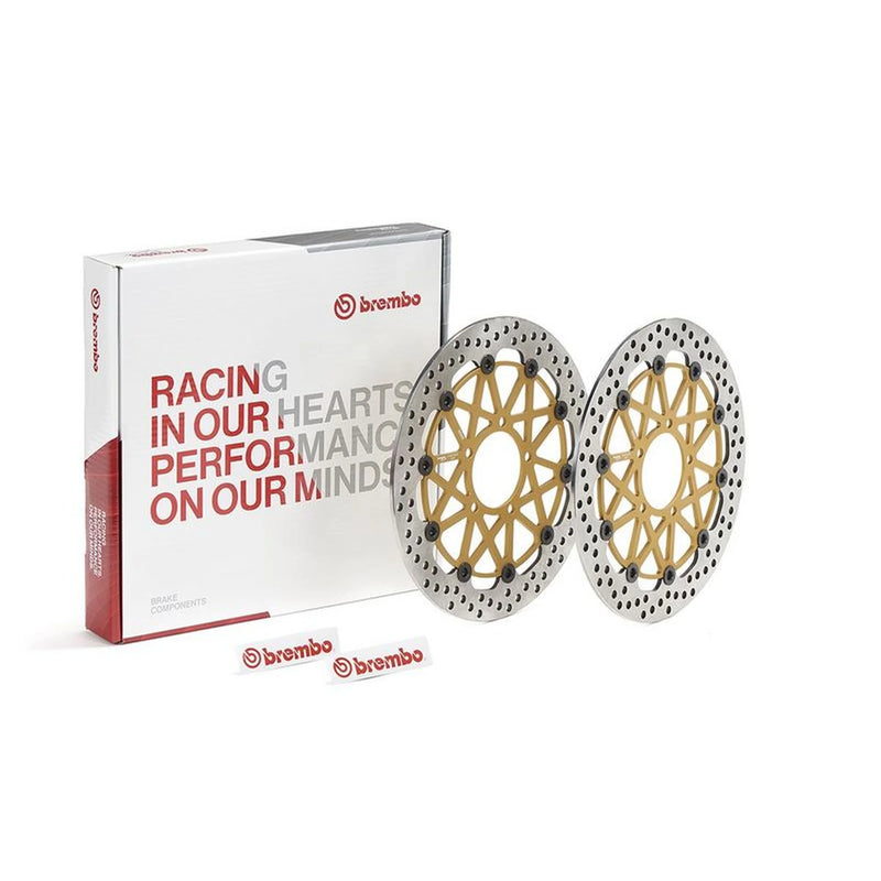 Brembo 2 x Floating Front Brake Disc Brake Discs 208973722