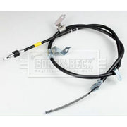 Borg & Beck Handbrake Cable Right Rear BKB3699