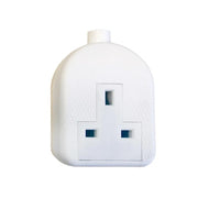 SMJ White Trailing Extension Socket 13A 1-Gang - RTS1GW