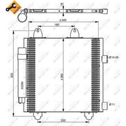 NRF Air Conditioning Condenser 35778