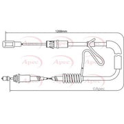 Apec Handbrake Cable Right Rear CAB1191