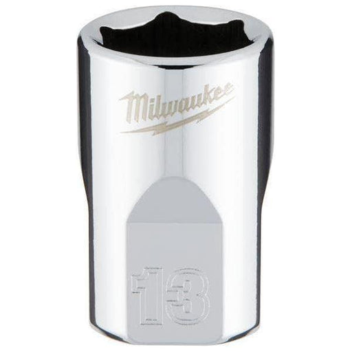 Milwaukee 3/8 Drive Socket Metric Standard 13mm 4932478343 Milwaukee  - Town Parts